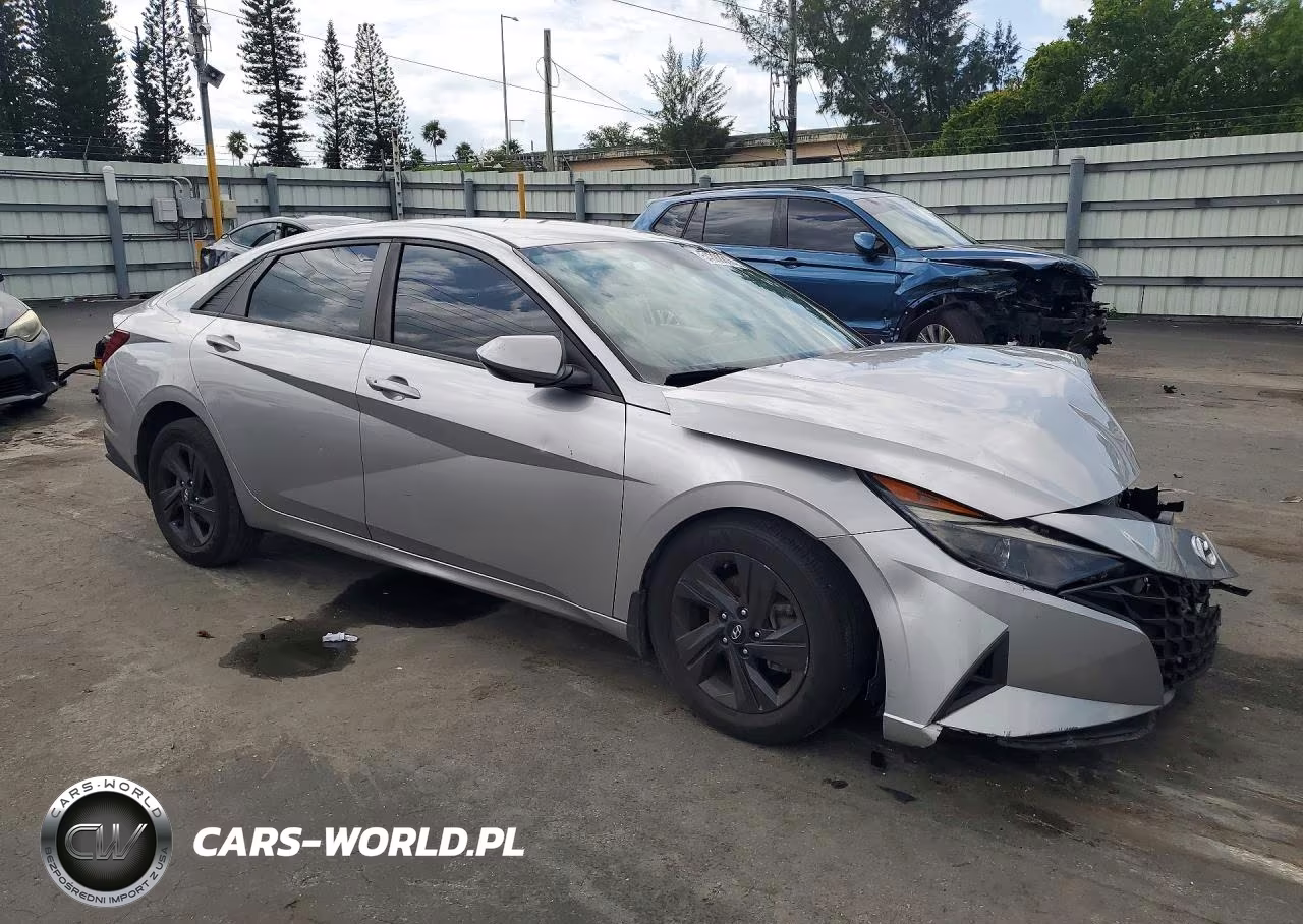2021 Hyundai Elantra Sel VIN:5NPLM4AG2MH038407 - 4