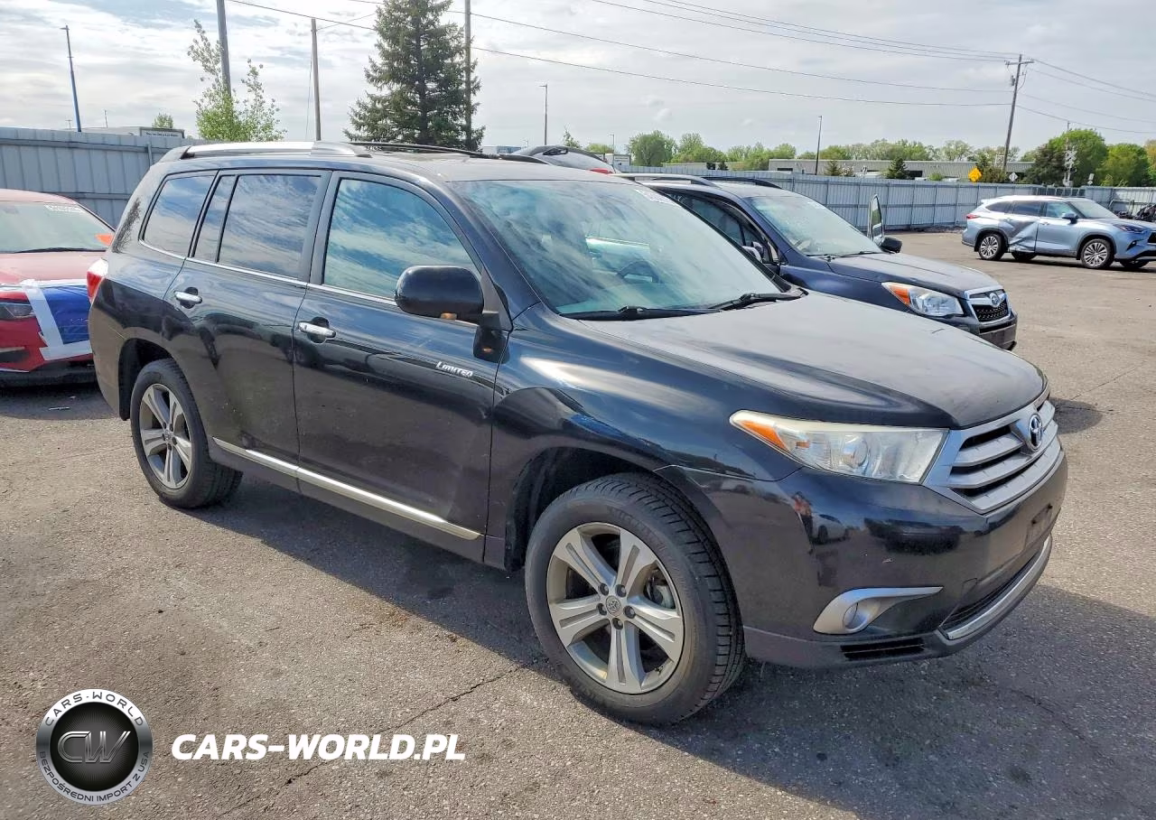 2013 Toyota Highlander Limited VIN:5TDDK3EH2DS258566 - 4