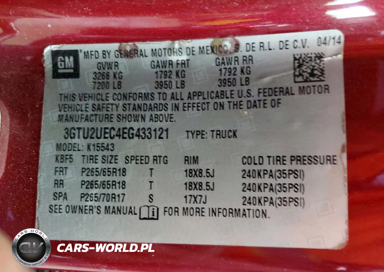 2014 GMC Sierra K1500 Sle VIN:3GTU2UEC4EG433121 - 12