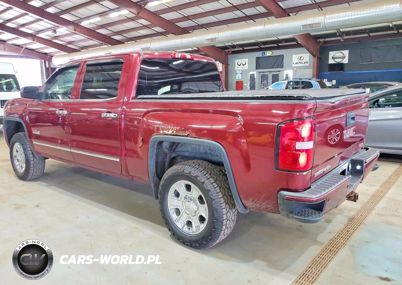 2014 GMC Sierra K1500 Sle VIN:3GTU2UEC4EG433121 - 2