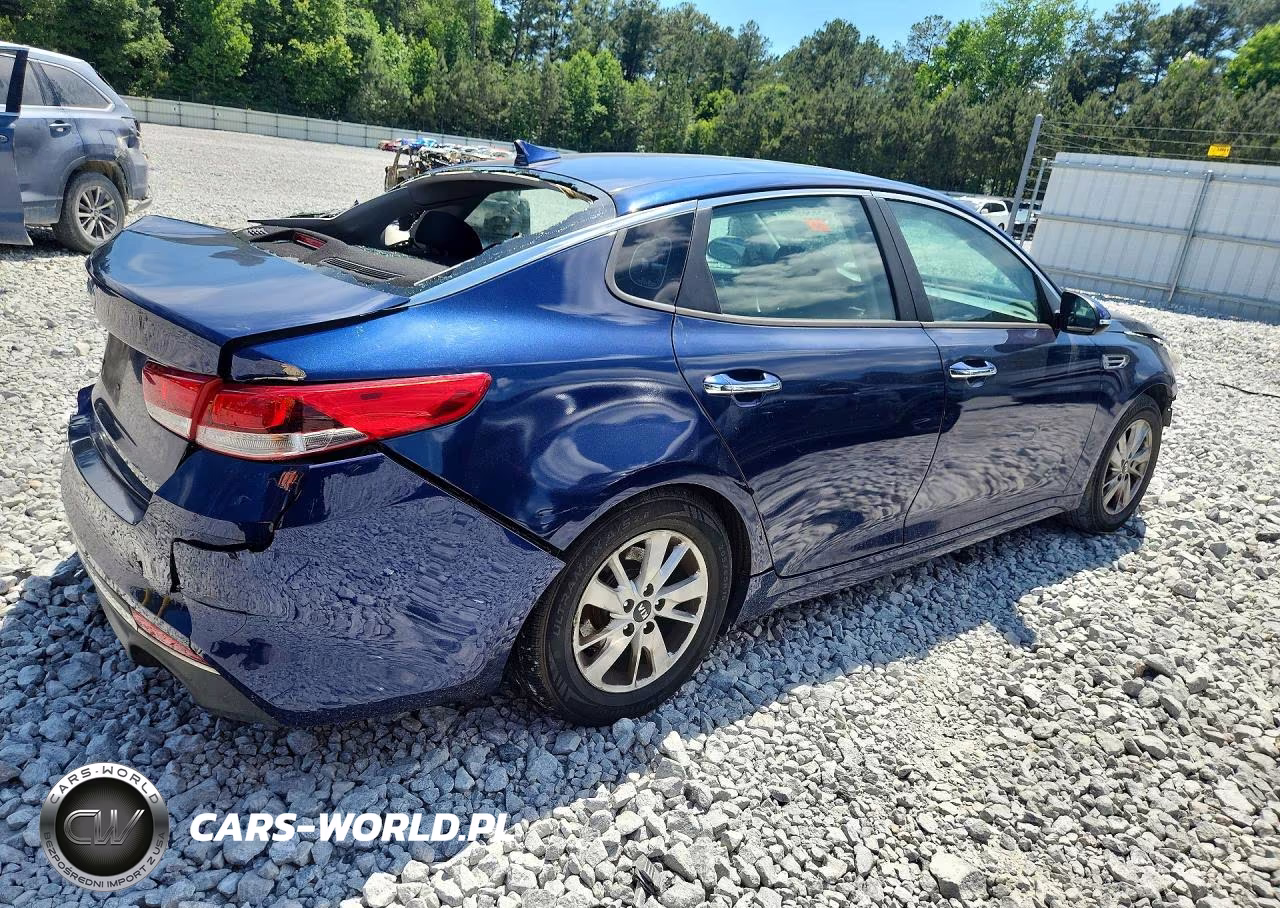 2018 Kia Optima Lx VIN:5XXGT4L33JG197104 - 3