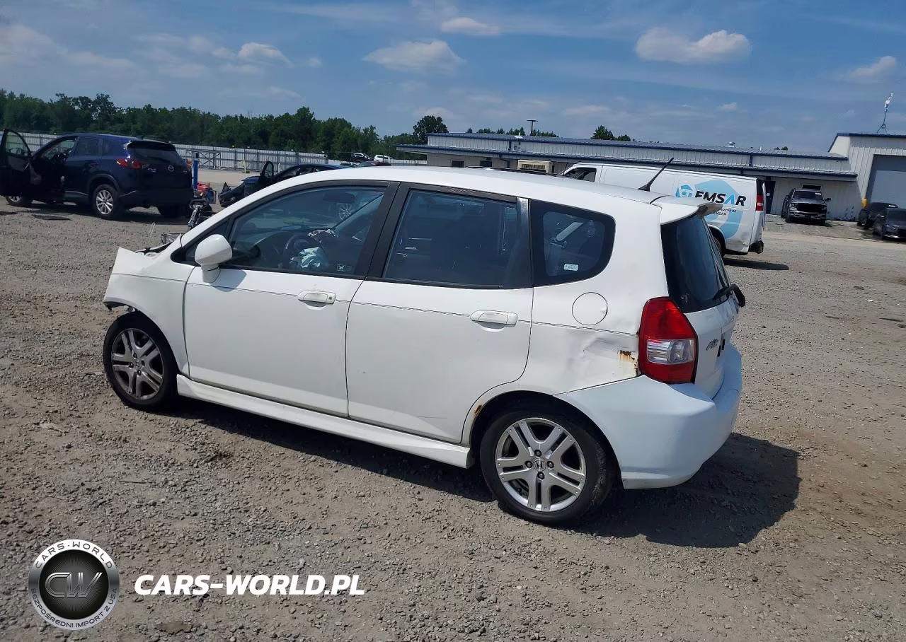 2007 Honda Fit S VIN:JHMGD38607S027225 - 2