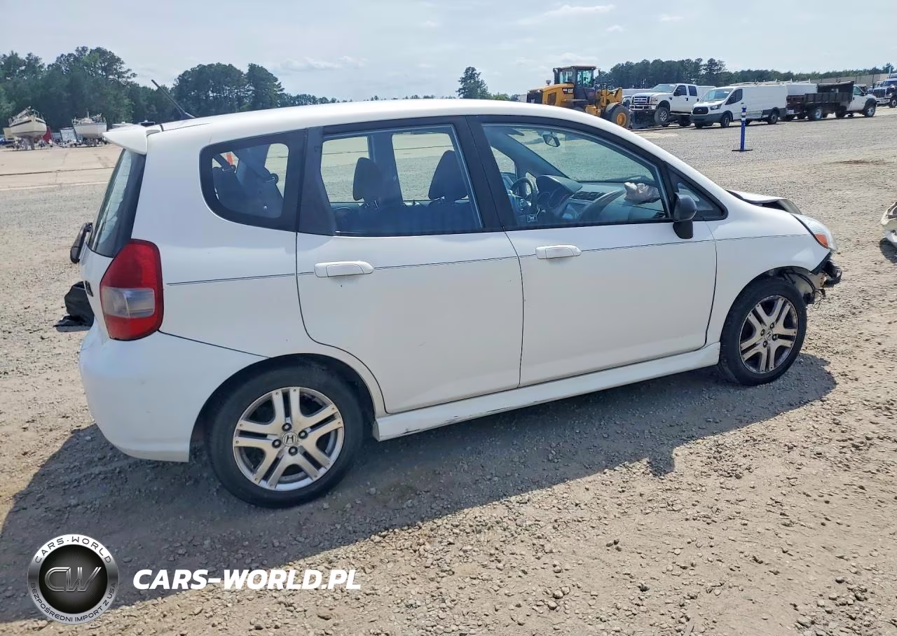 2007 Honda Fit S VIN:JHMGD38607S027225 - 3