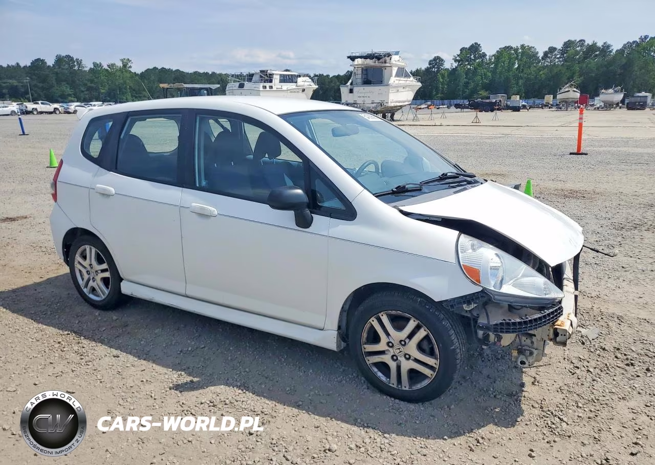 2007 Honda Fit S VIN:JHMGD38607S027225 - 4