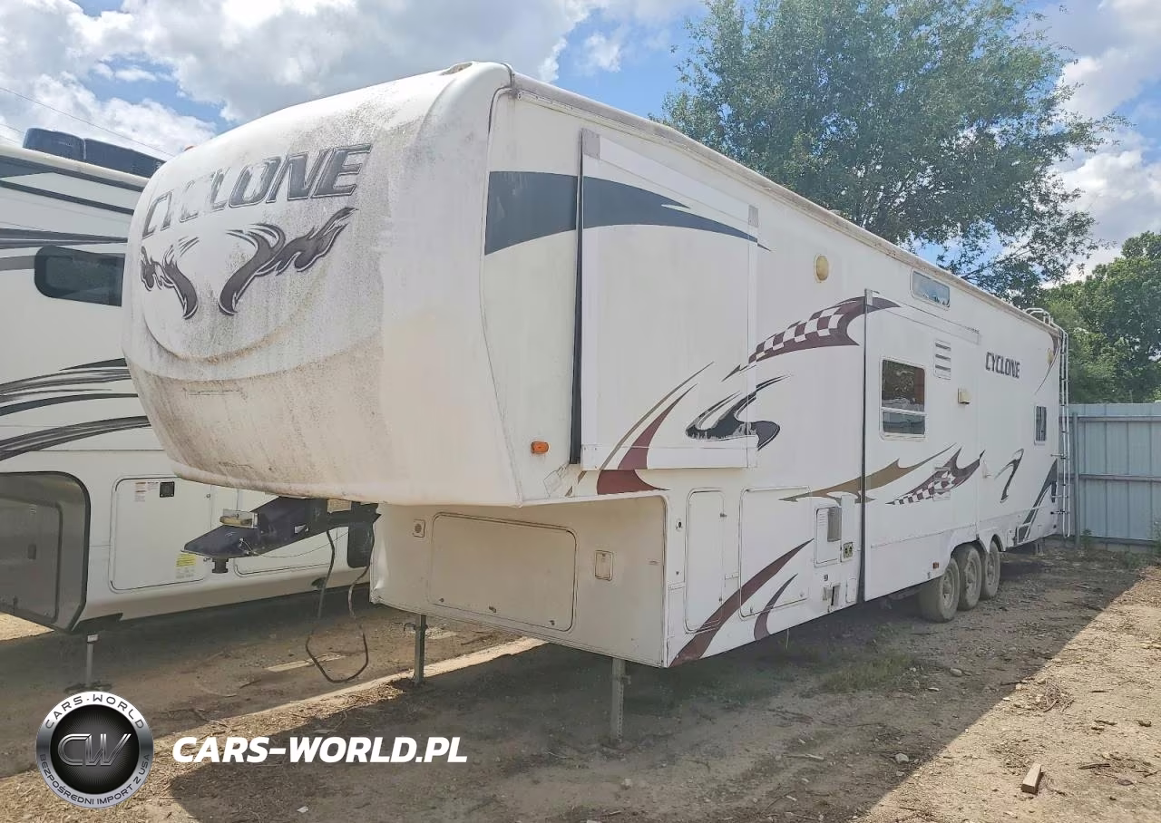 2008 Heartland Cyclone Camper VIN:5SFGF40398E007202 - 2