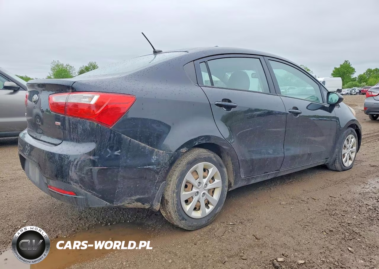 2015 Kia Rio Lx VIN:KNADM4A34F6448475 - 3