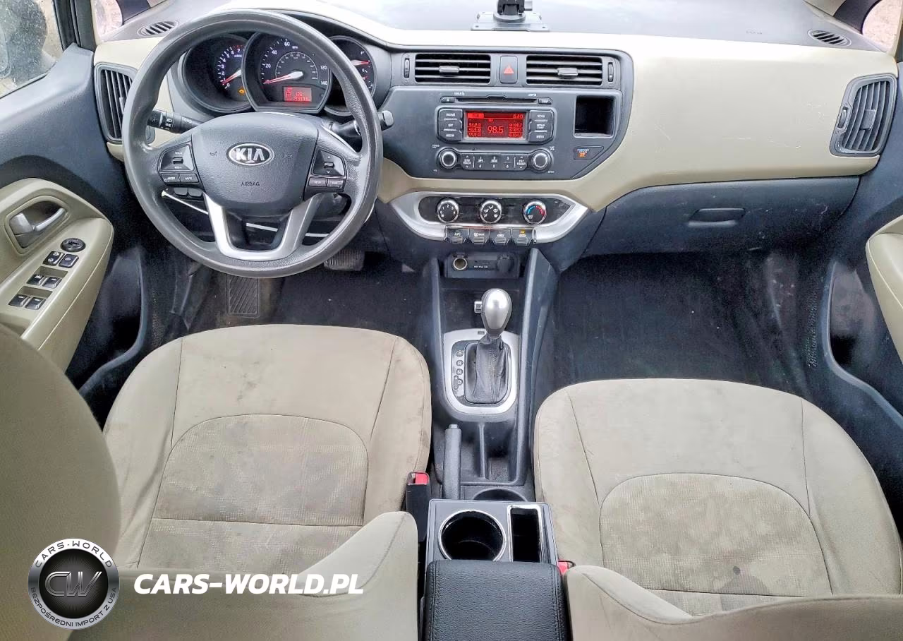 2015 Kia Rio Lx VIN:KNADM4A34F6448475 - 8