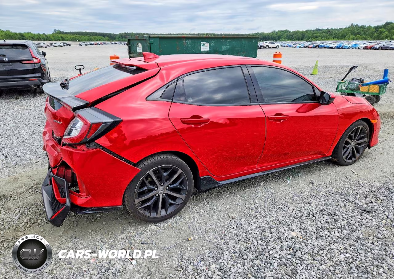 2021 Honda Civic Sport VIN:SHHFK7H49MU401198 - 3