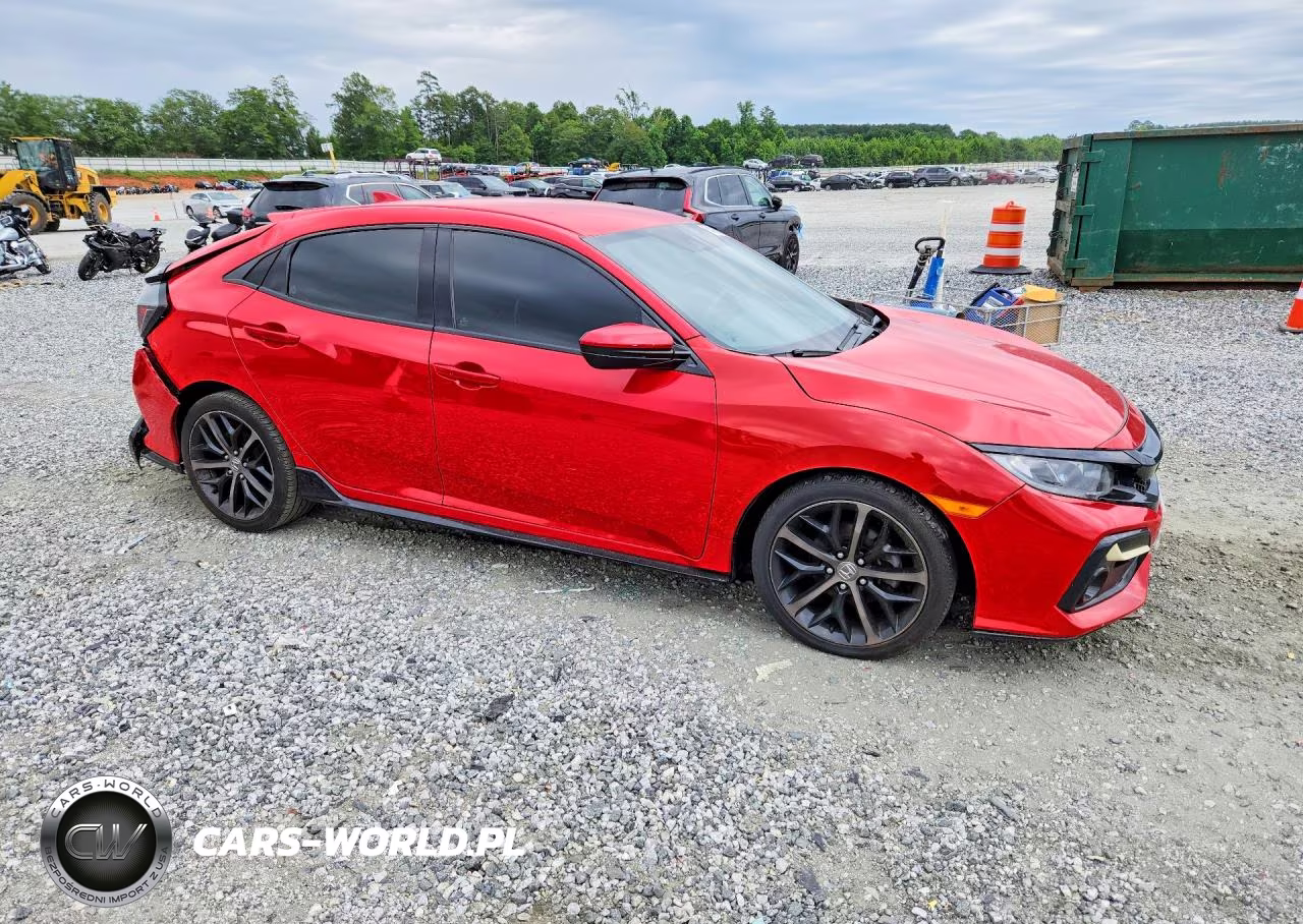 2021 Honda Civic Sport VIN:SHHFK7H49MU401198 - 4