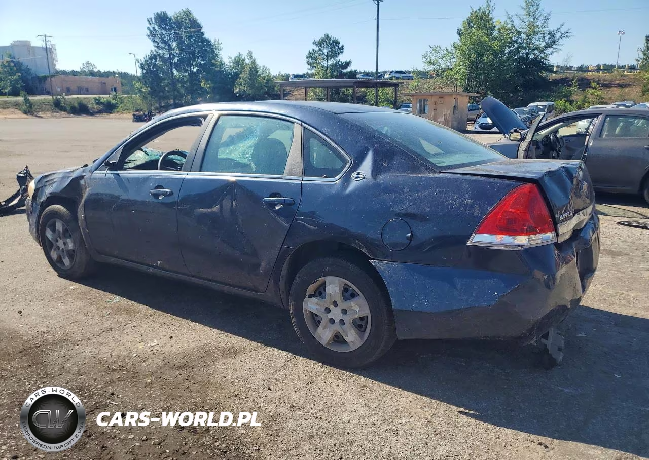 2008 Chevrolet Impala Ls VIN:2G1WB55KX81273838 - 2
