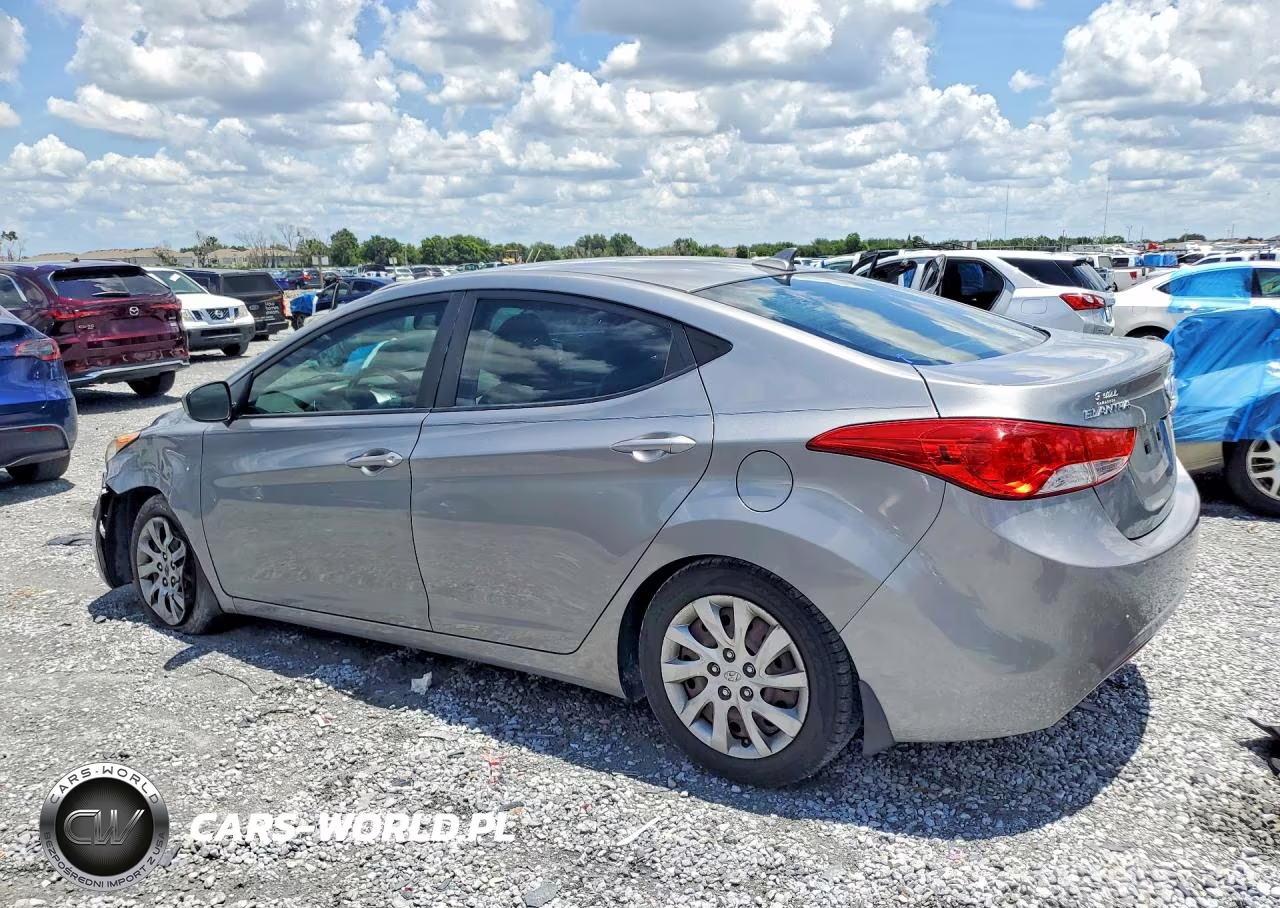 2012 Hyundai Elantra Gls VIN:KMHDH4AE8CU318856 - 2
