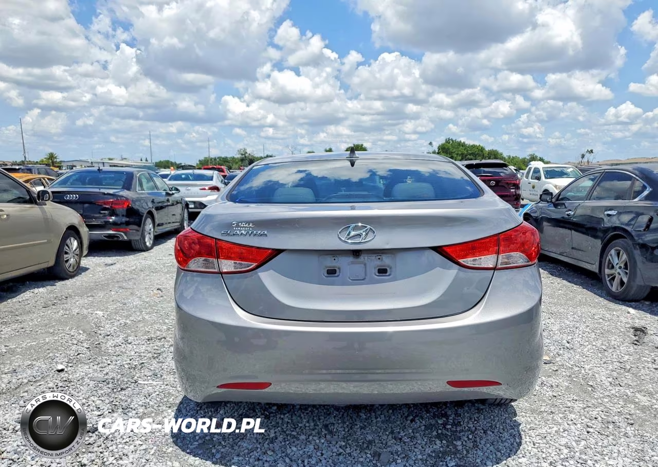 2012 Hyundai Elantra Gls VIN:KMHDH4AE8CU318856 - 6