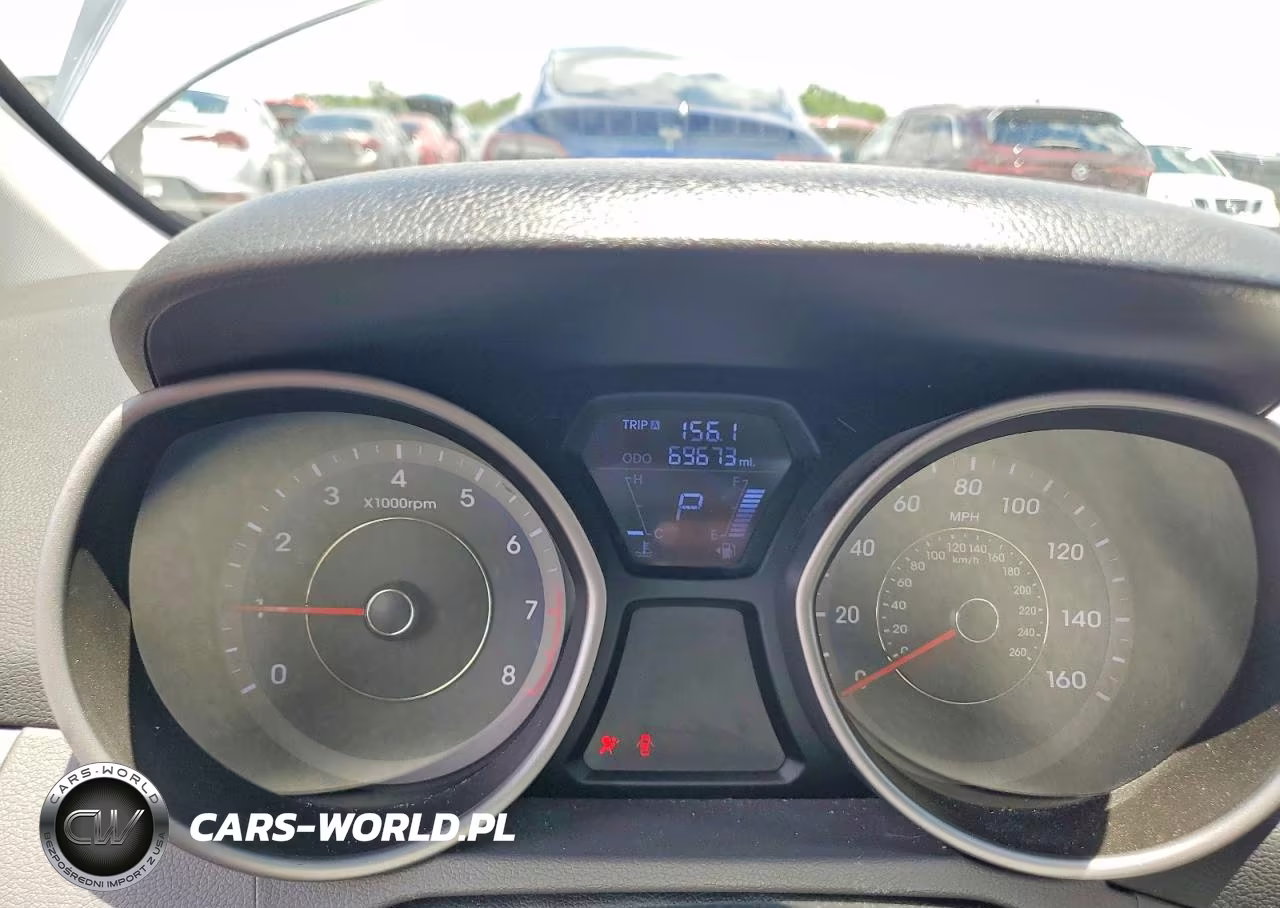 2012 Hyundai Elantra Gls VIN:KMHDH4AE8CU318856 - 9