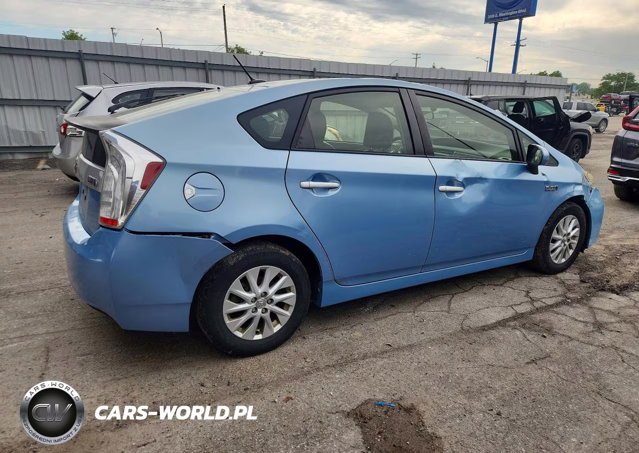 2012 Toyota Prius Plug-In Hybrid Base VIN:JTDKN3DP3C3017039 - 3