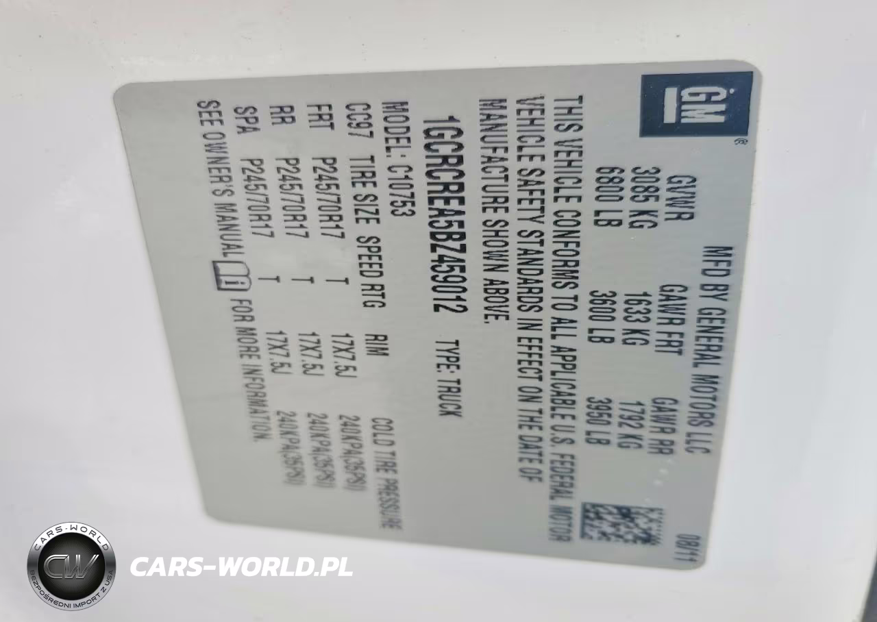 2011 Chevrolet Silverado C1500 Ls VIN:1GCRCREA5BZ459012 - 12
