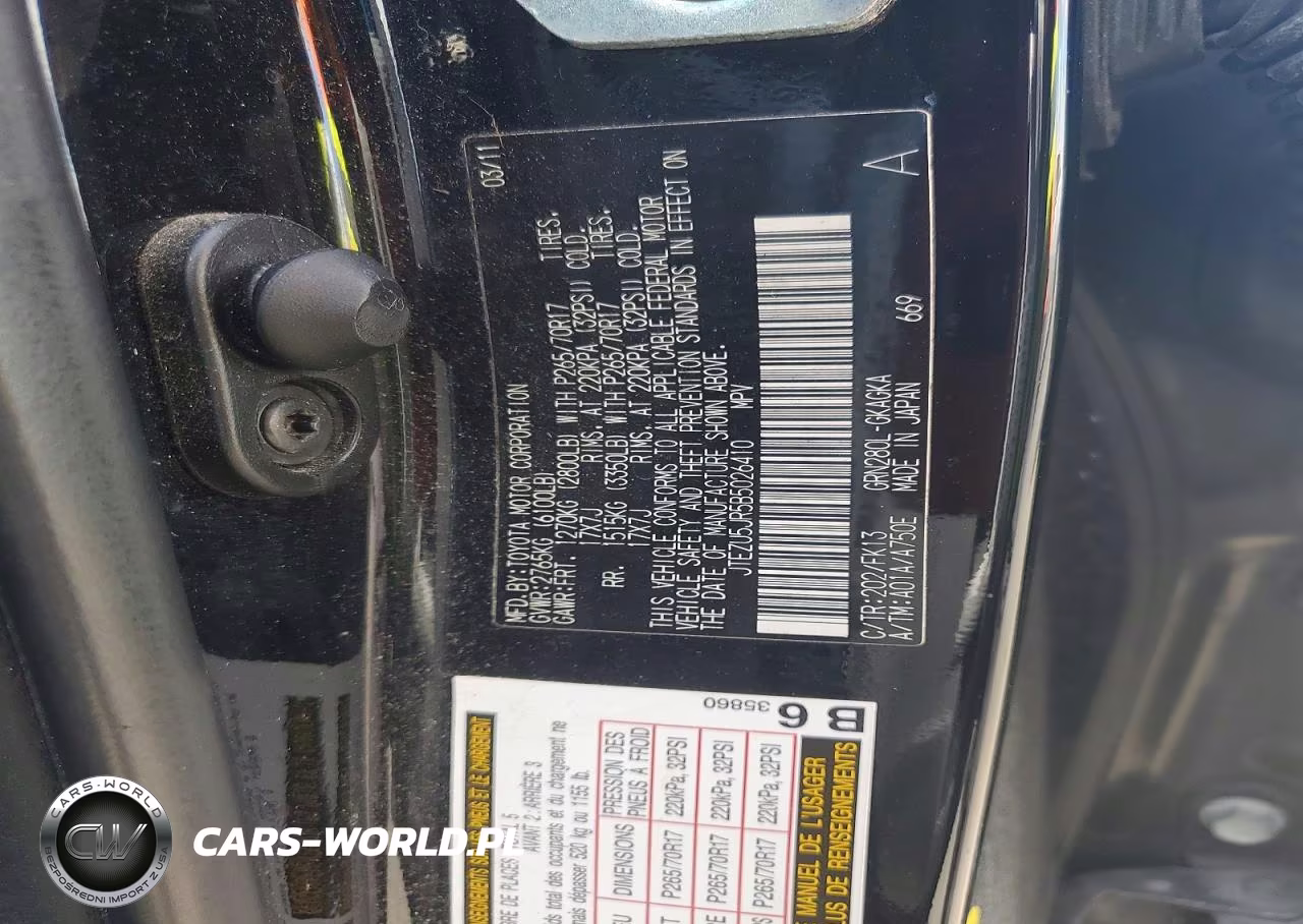 2011 Toyota 4Runner Sr5 VIN:JTEZU5JR5B5026410 - 13