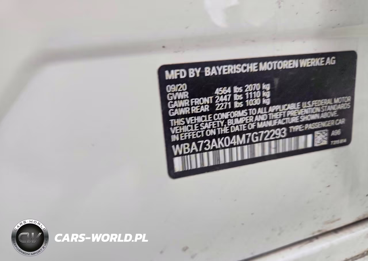 2021 BMW 228Xi VIN:WBA73AK04M7G72293 - 12