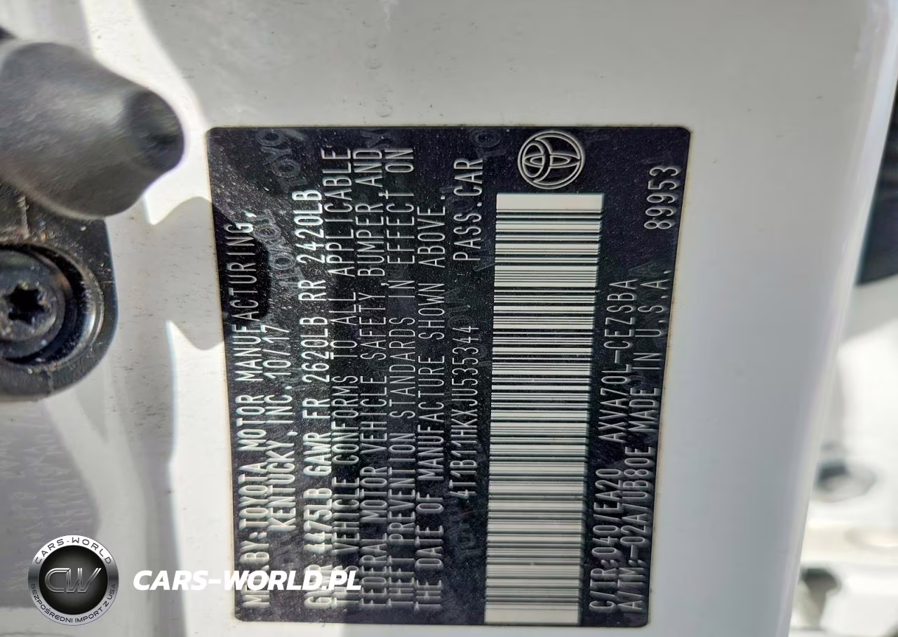 2018 Toyota Camry Se VIN:4T1B11HKXJU535344 - 12