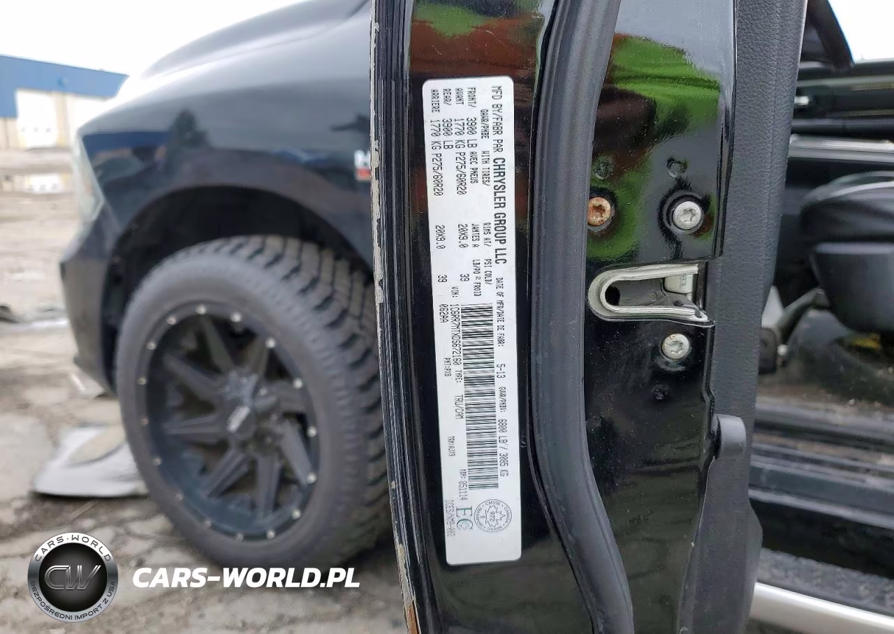2013 Ram 1500 Sport VIN:1C6RR7MTXDS672160 - 12