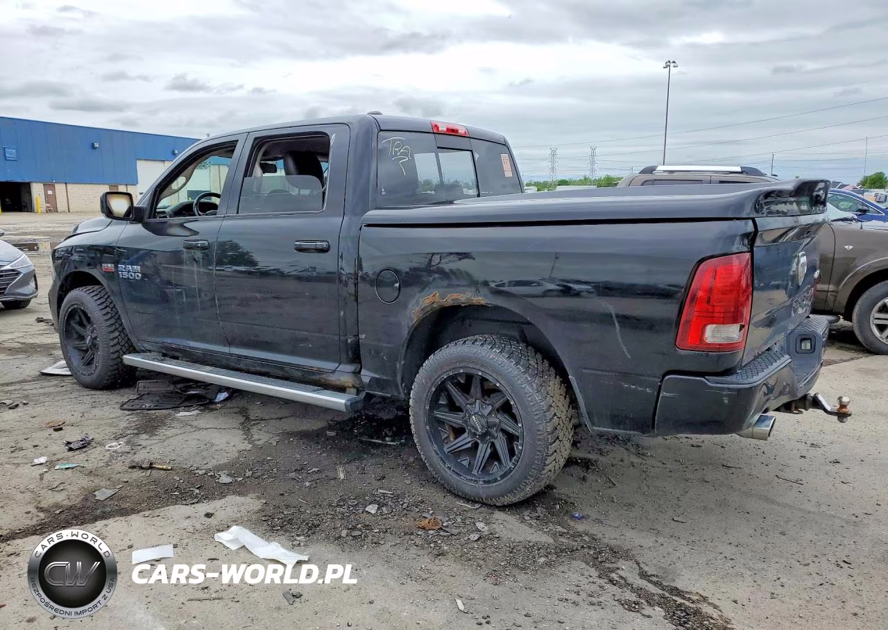 2013 Ram 1500 Sport VIN:1C6RR7MTXDS672160 - 2