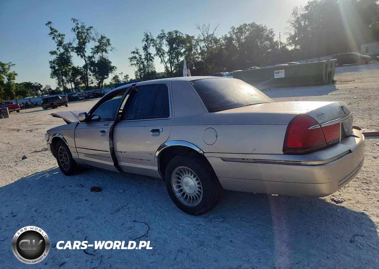 1998 Mercury Grand Marquis Gs VIN:2MEFM74W2WX620198 - 2