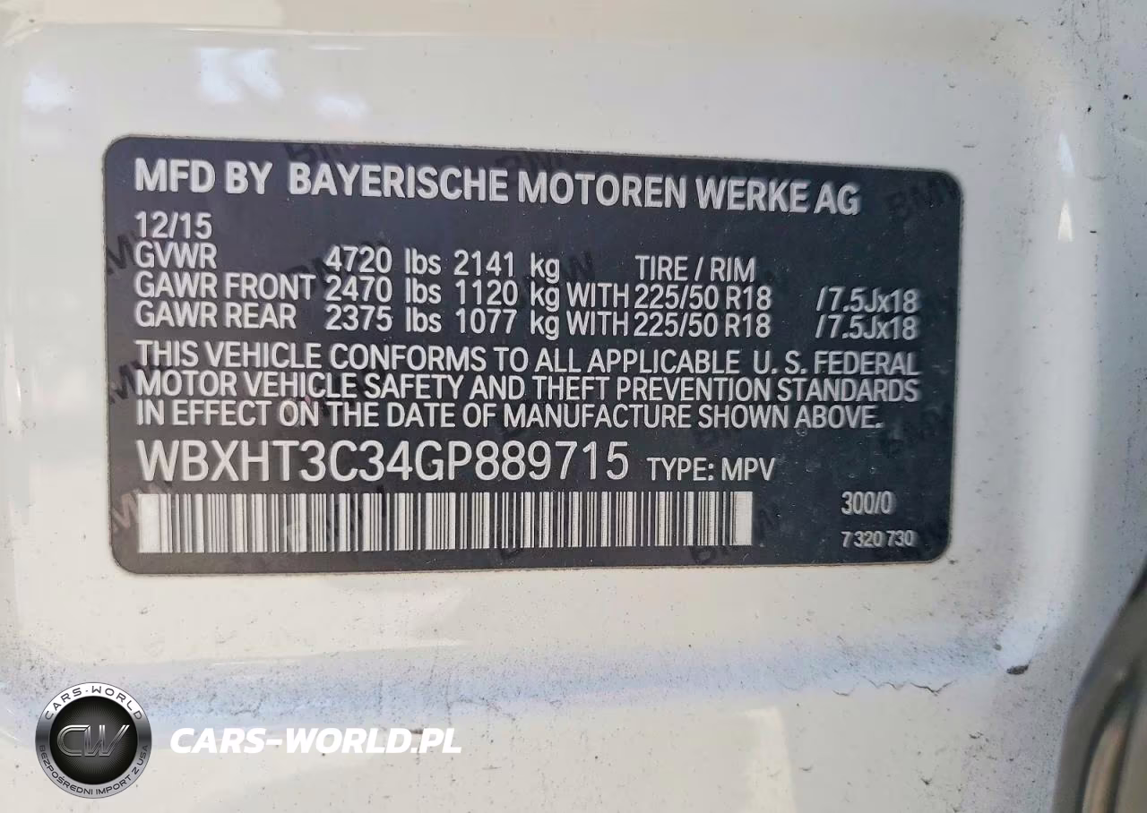 2016 BMW X1 xDrive28I VIN:WBXHT3C34GP889715 - 13