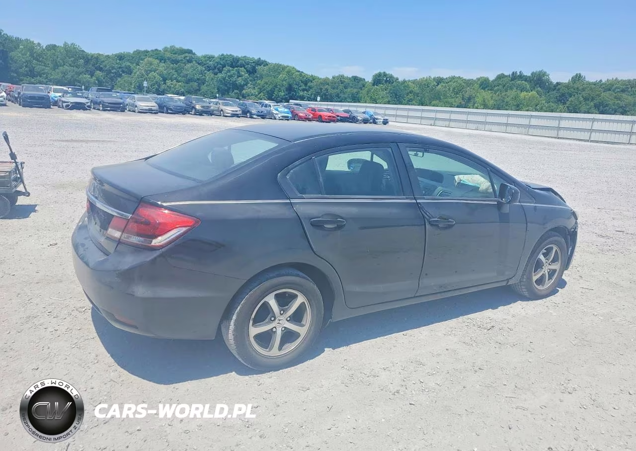 2015 Honda Civic Lx VIN:19XFB2F59FE263168 - 3