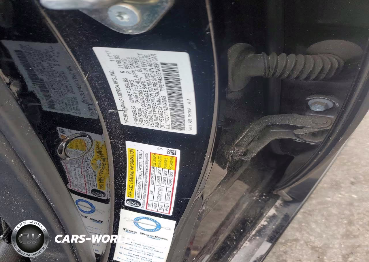 2018 Honda Accord Lx VIN:1HGCV1F14JA045895 - 13