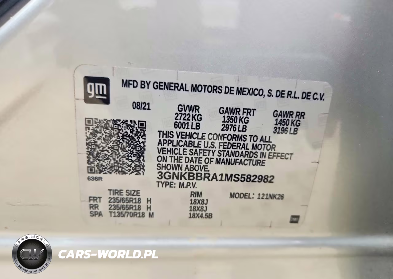2021 Chevrolet Blazer 1Lt VIN:3GNKBBRA1MS582982 - 12