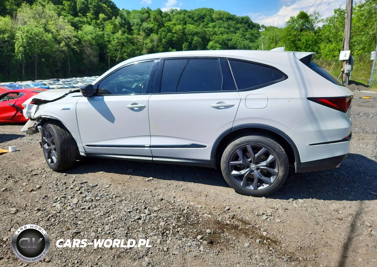 2024 Acura Mdx A-Spec VIN:5J8YE1H08RL022971 - 2