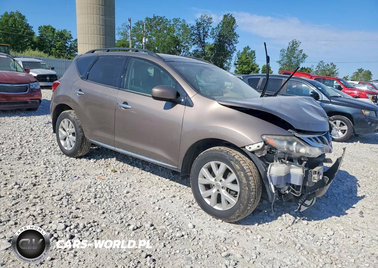 2013 Nissan Murano S VIN:JN8AZ1MW8DW317871 - 4