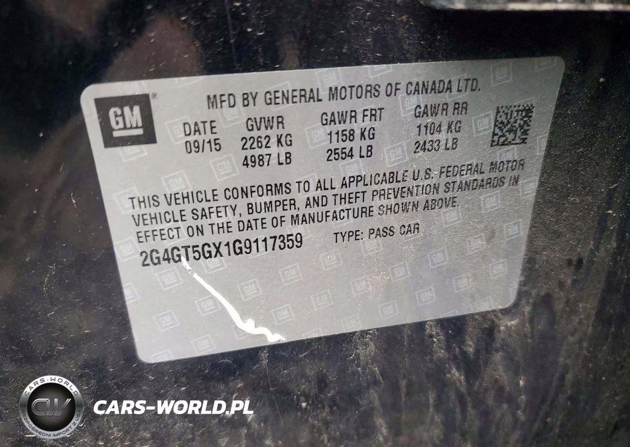 2016 Buick Regal Premium VIN:2G4GT5GX1G9117359 - 12