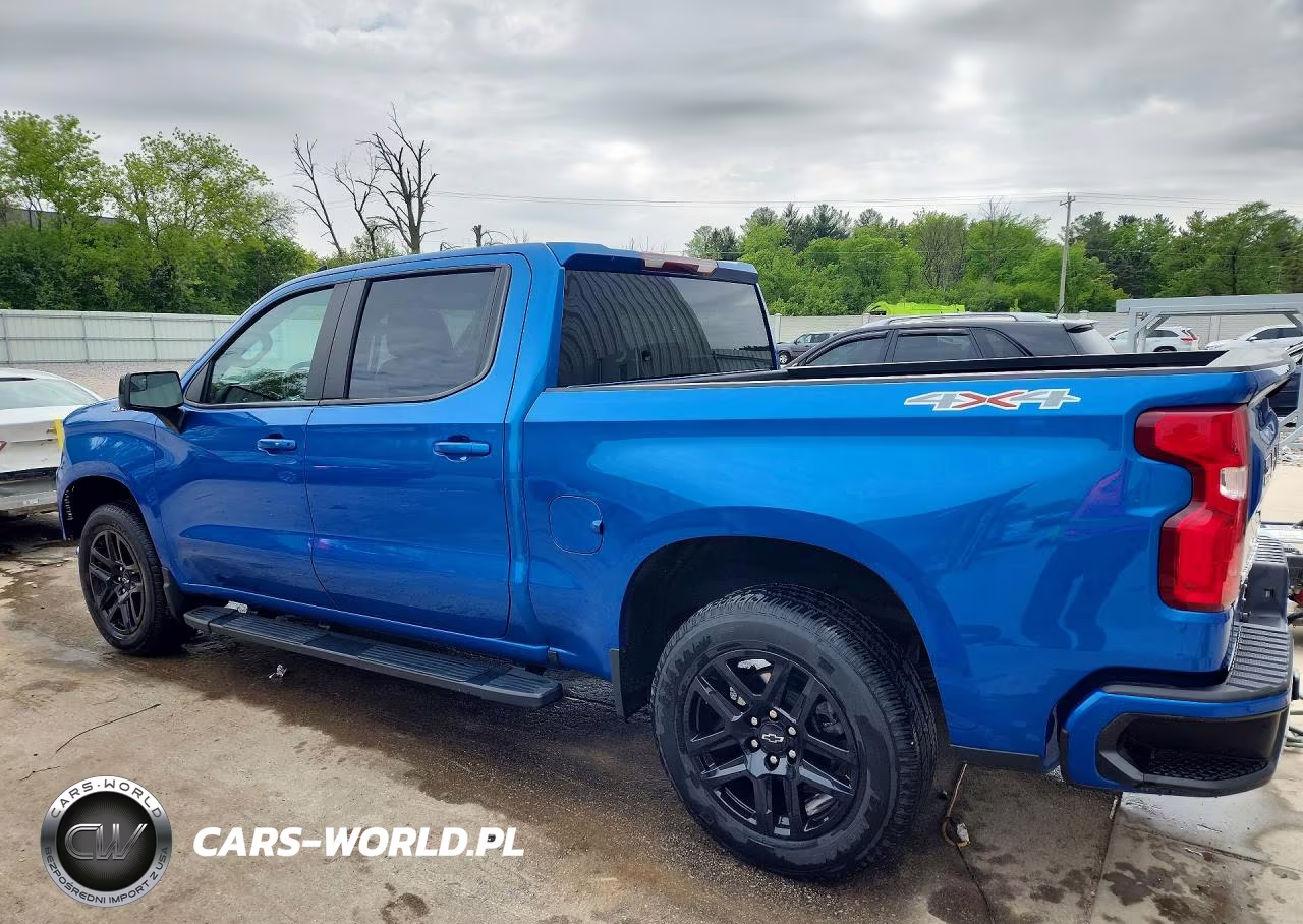 2022 Chevrolet Silverado K1500 Rst VIN:1GCUDEED0NZ592761 - 2