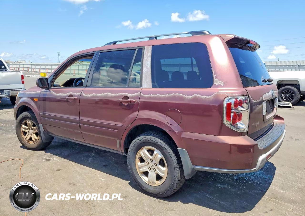 2008 Honda Pilot Vp VIN:5FNYF282X8B026900 - 2