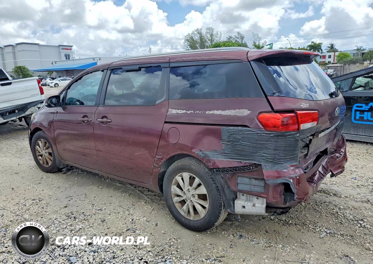 2015 Kia Sedona Lx VIN:KNDMB5C17F6059758 - 2