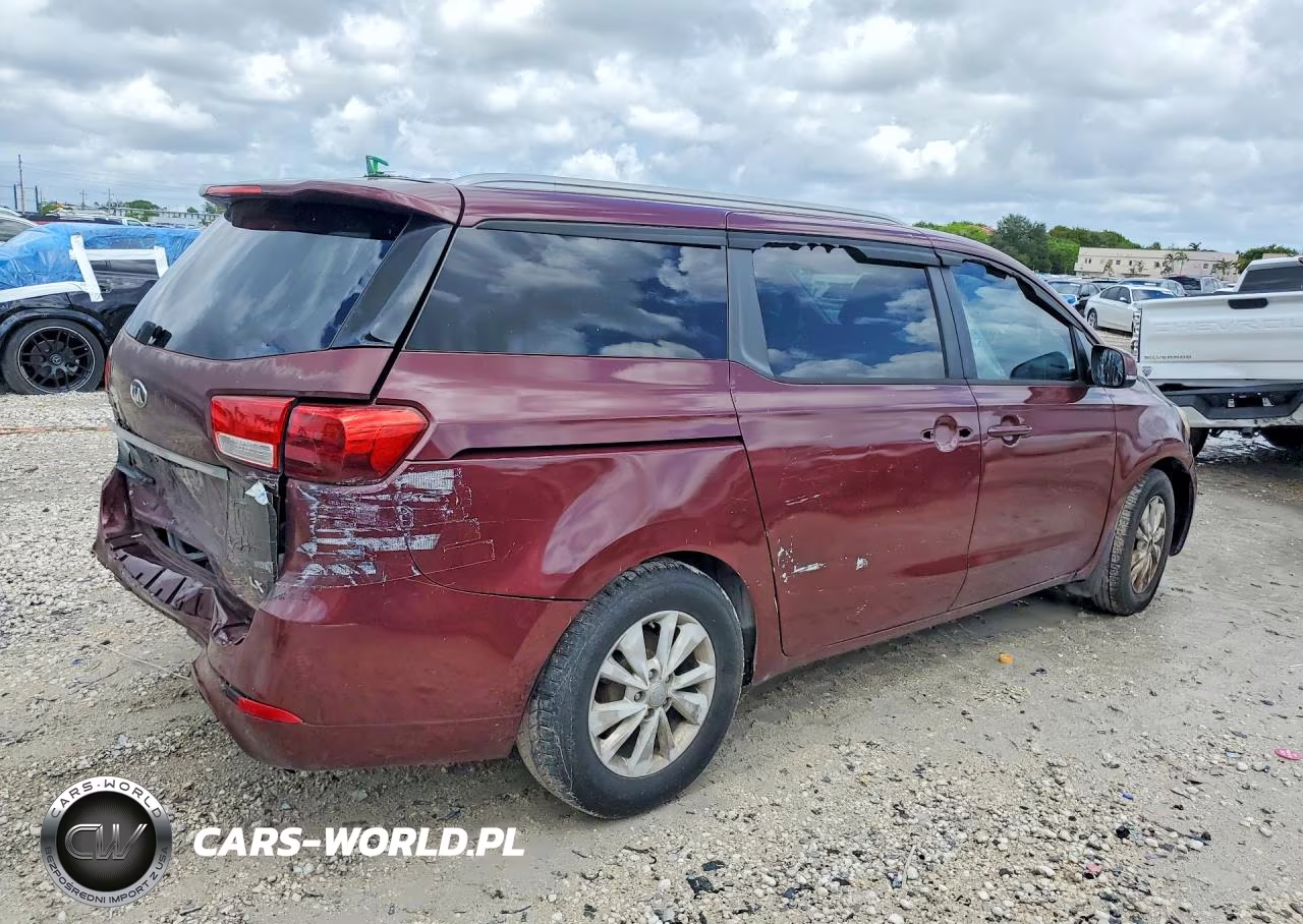 2015 Kia Sedona Lx VIN:KNDMB5C17F6059758 - 3