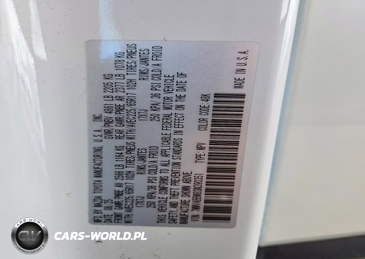 2025 Mazda Cx-50 Preferred VIN:7MMVABBM8SN390351 - 13