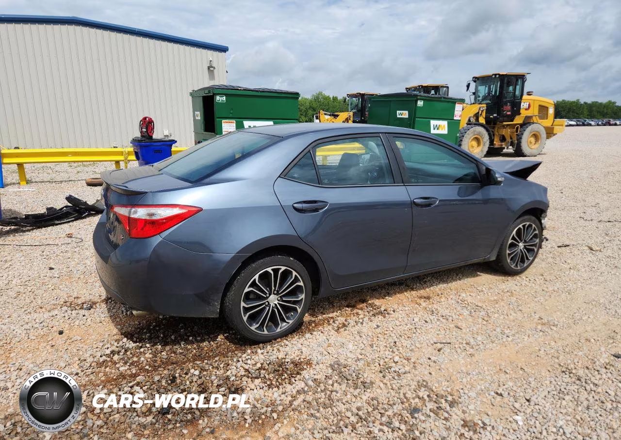 2015 Toyota Corolla S Plus VIN:2T1BURHE0FC344766 - 3