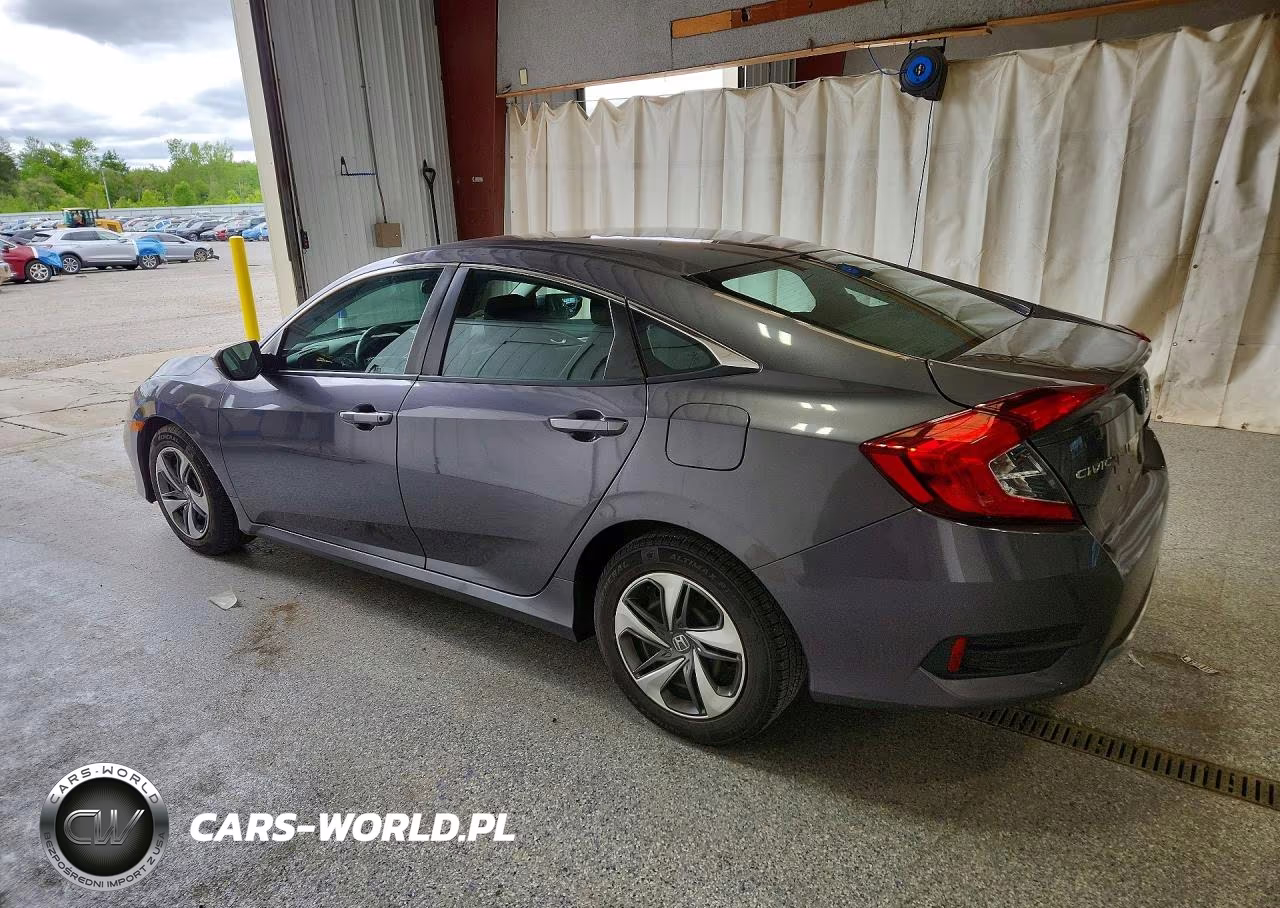 2019 Honda Civic Lx VIN:2HGFC2F60KH513127 - 2