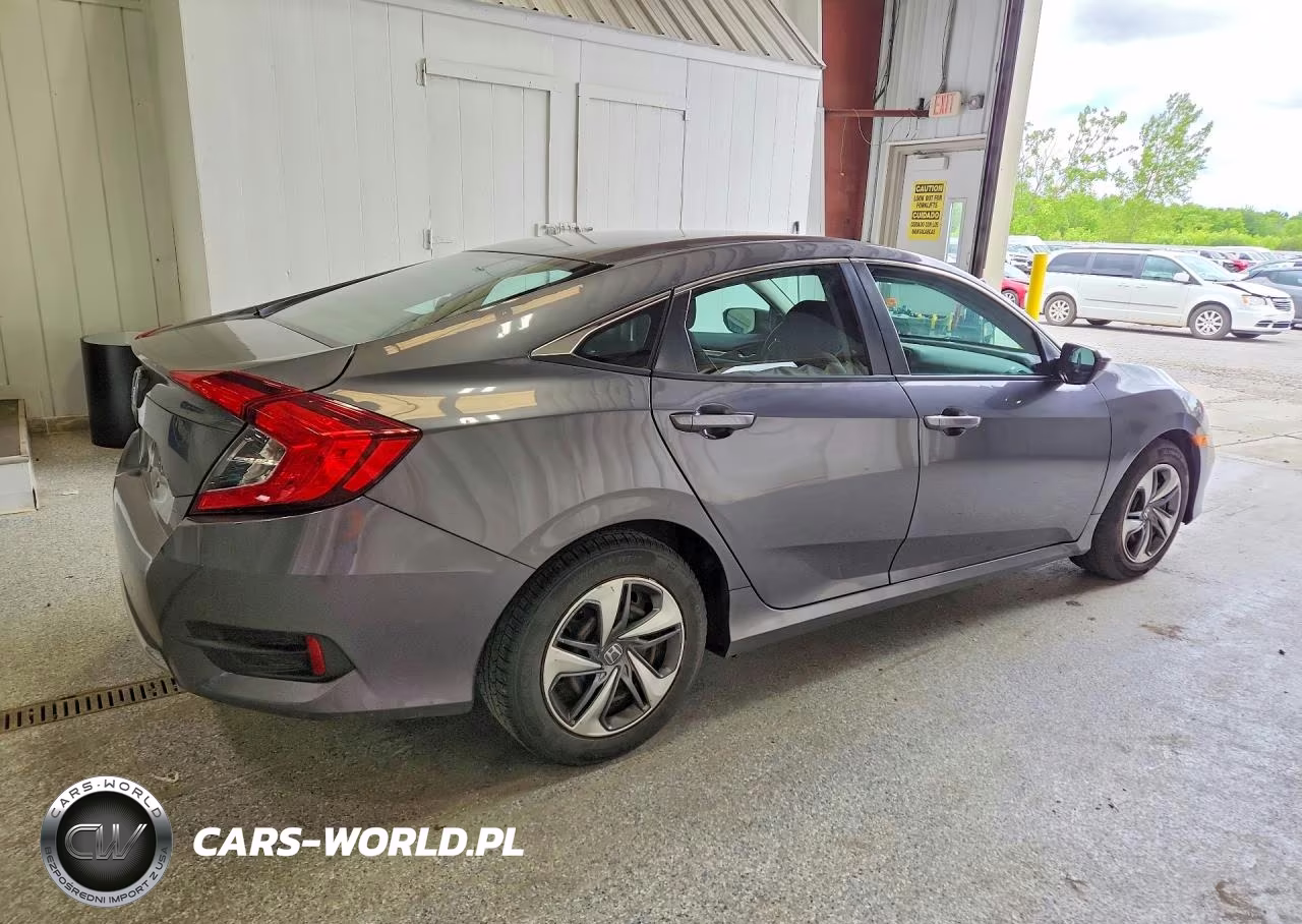 2019 Honda Civic Lx VIN:2HGFC2F60KH513127 - 3