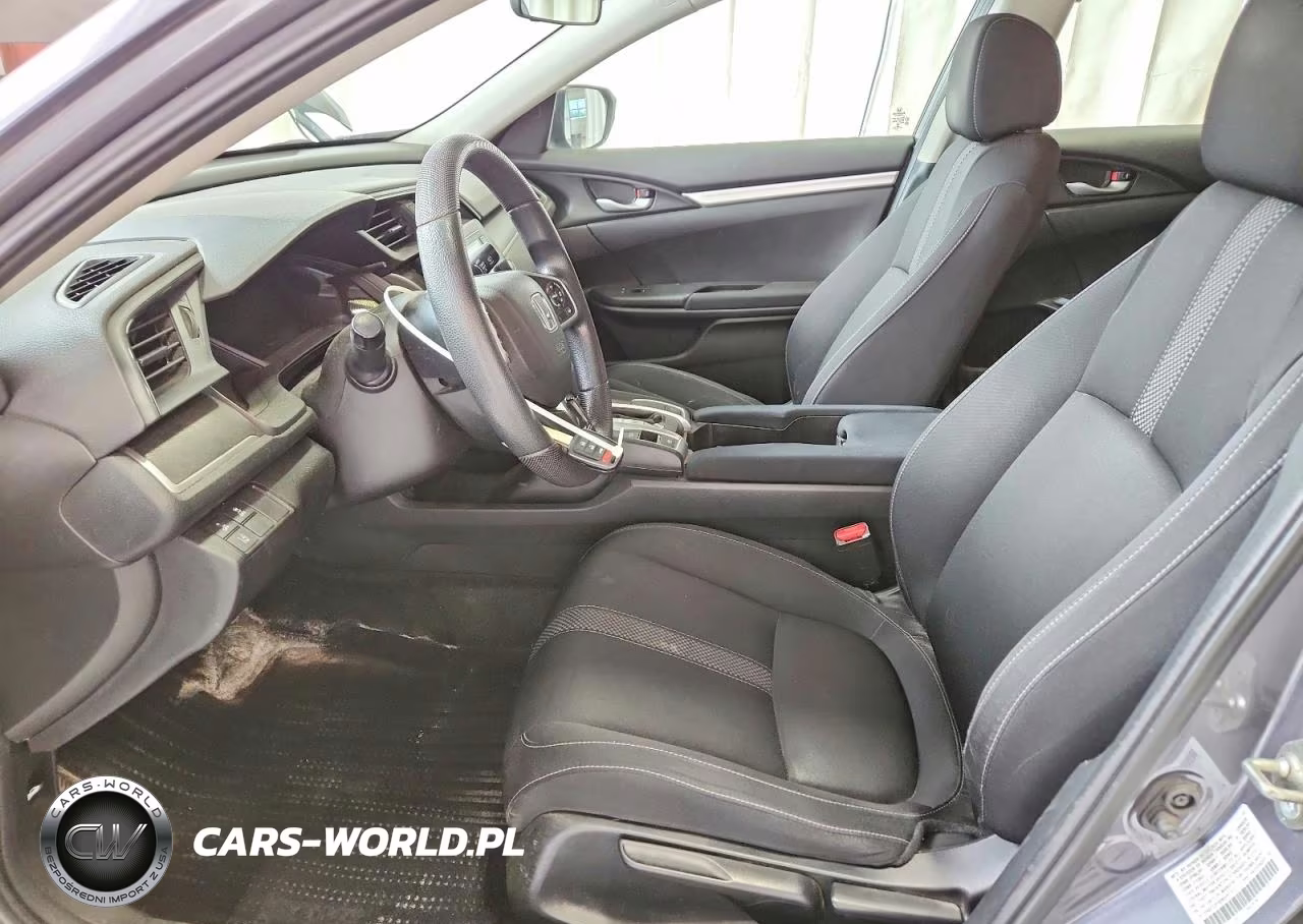 2019 Honda Civic Lx VIN:2HGFC2F60KH513127 - 7