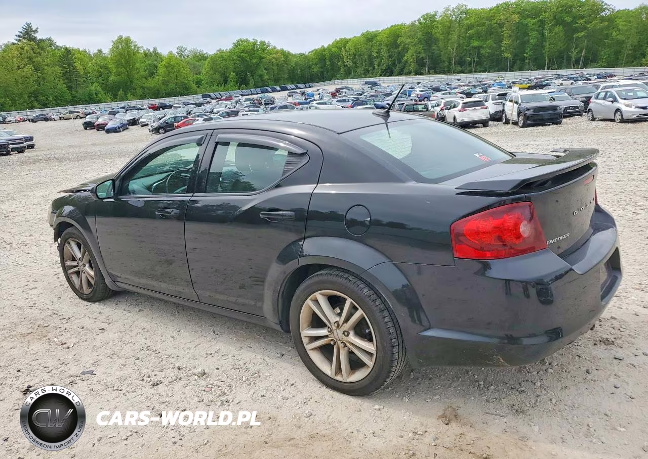 2013 Dodge Avenger Sxt VIN:1C3CDZCG2DN717625 - 2