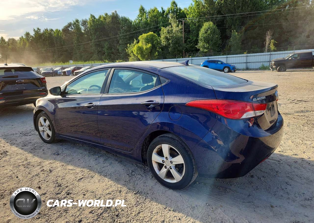 2013 Hyundai Elantra Gls VIN:5NPDH4AE4DH280946 - 2