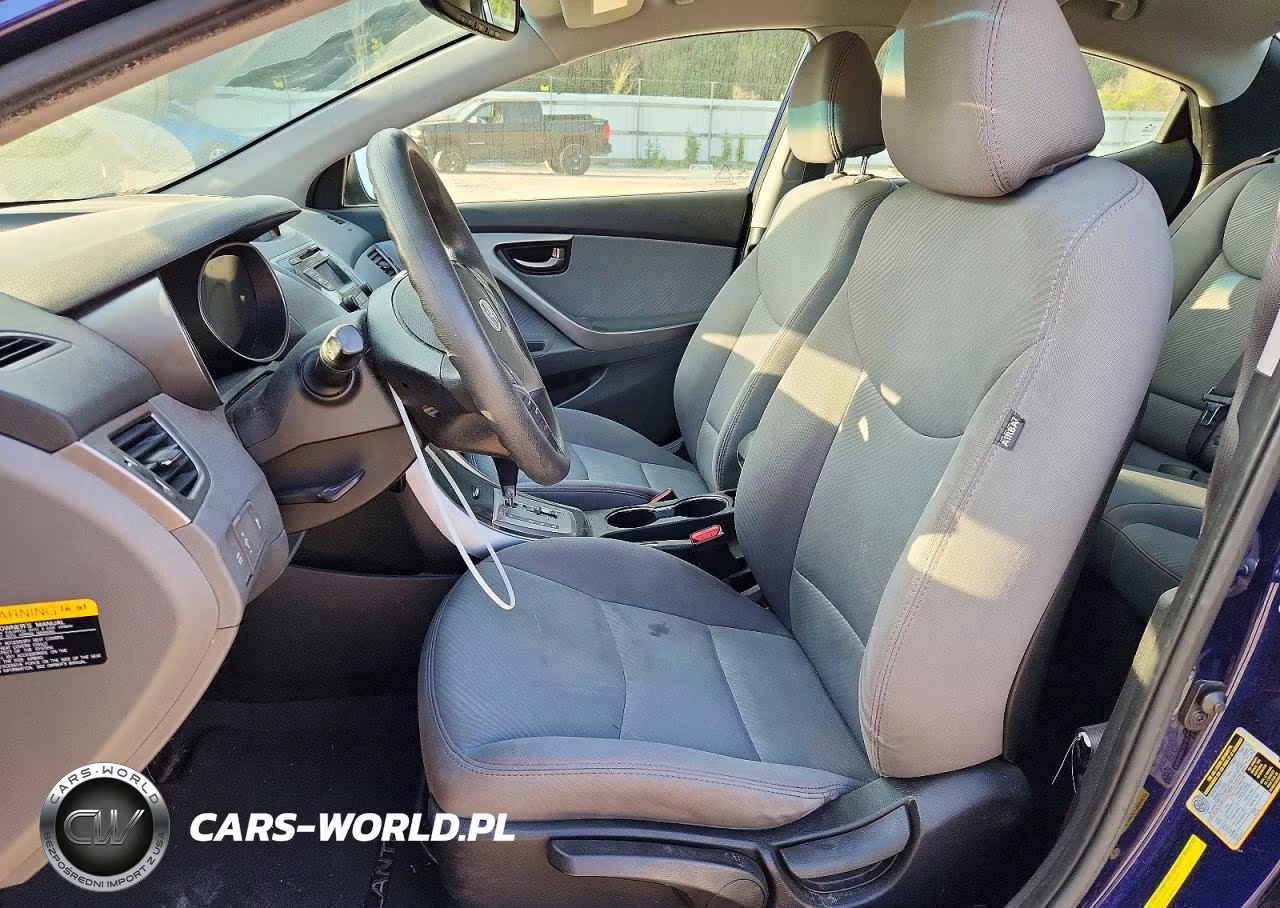 2013 Hyundai Elantra Gls VIN:5NPDH4AE4DH280946 - 7