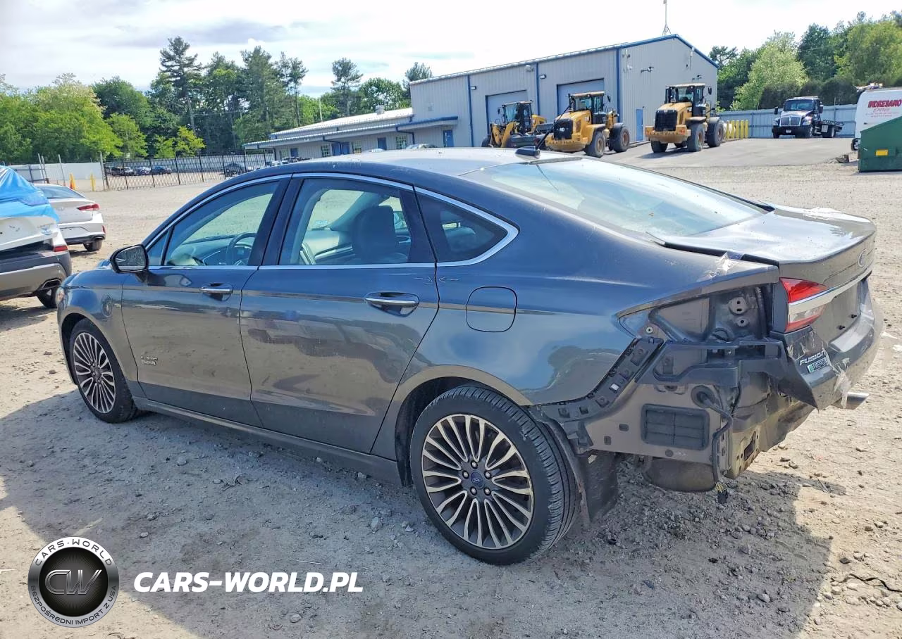 2017 Ford Fusion Se Phev VIN:3FA6P0PU0HR211232 - 2
