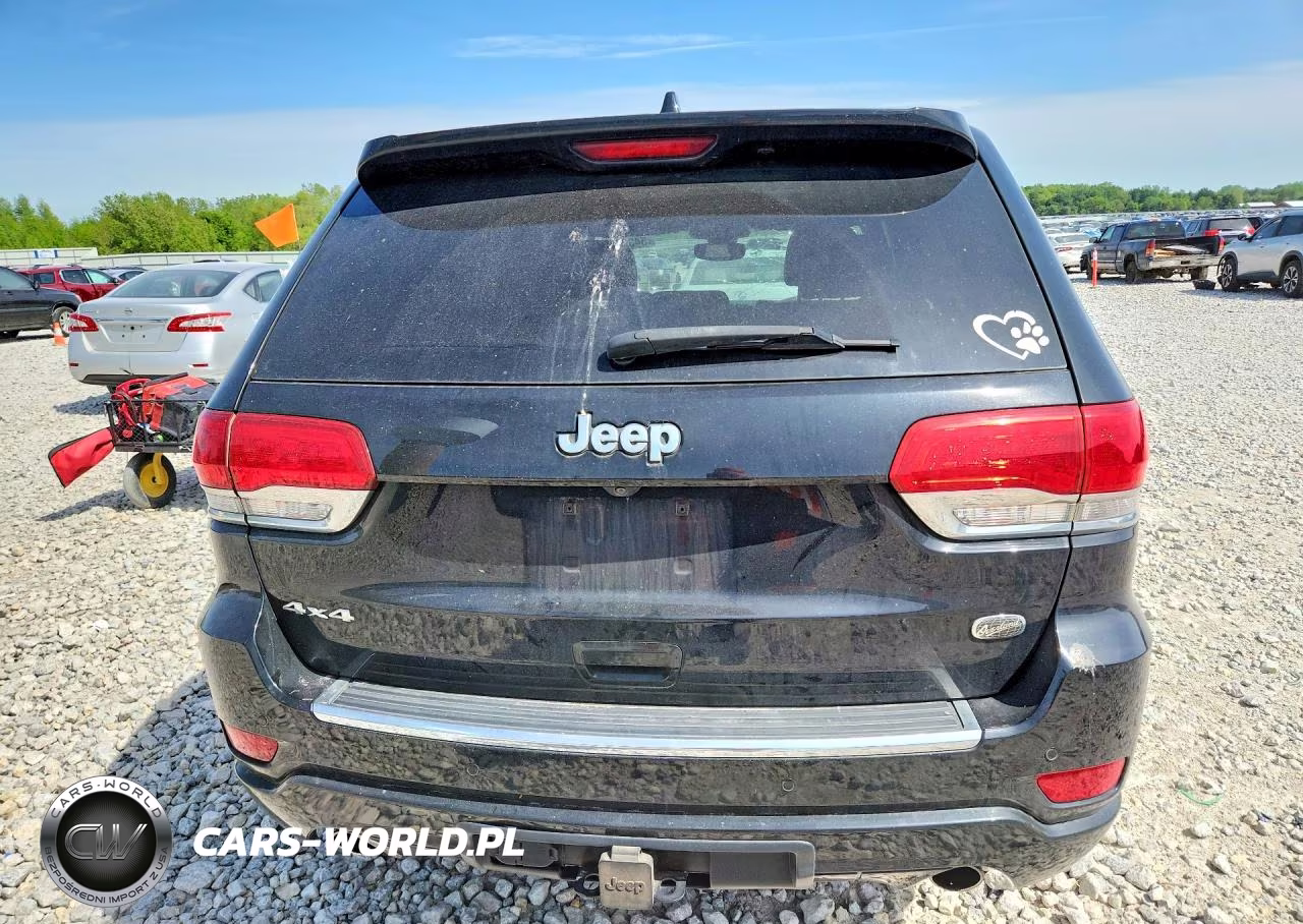2017 Jeep Grand Cherokee Overland VIN:1C4RJFCG4HC940683 - 6