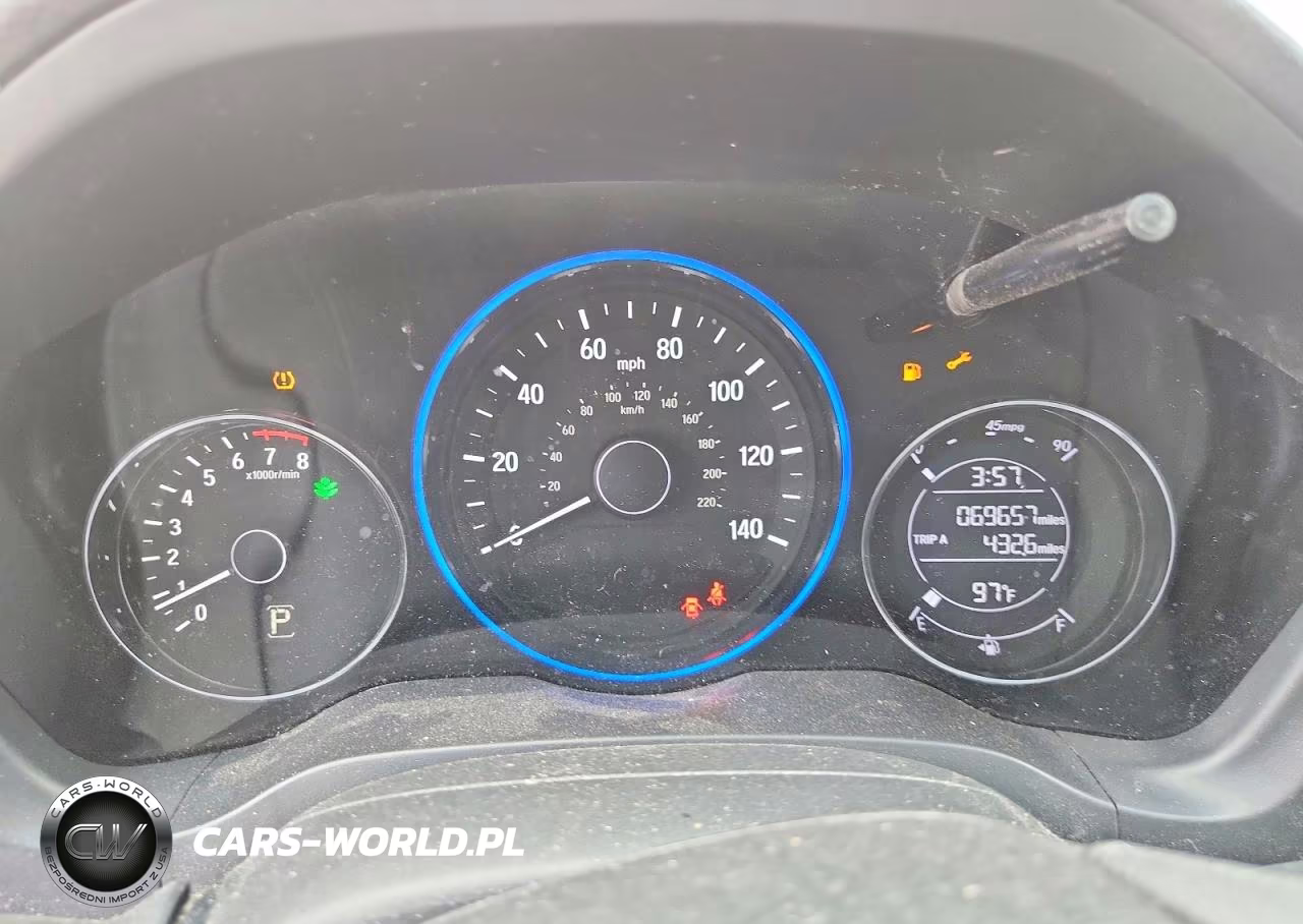2019 Honda Hr-V Lx VIN:3CZRU5H36KG708995 - 9