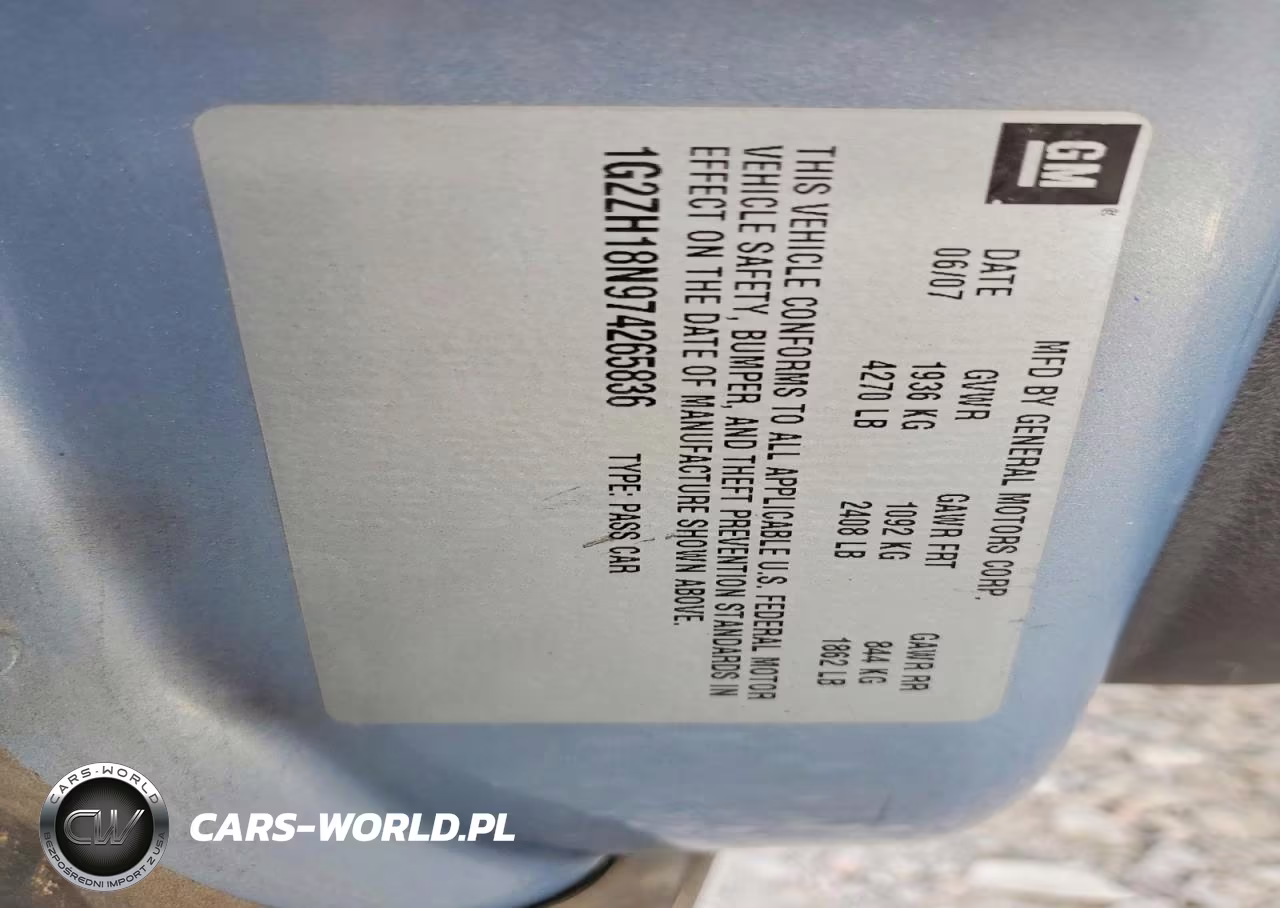 2007 Pontiac G6 VIN:1G2ZH18N974265836 - 12