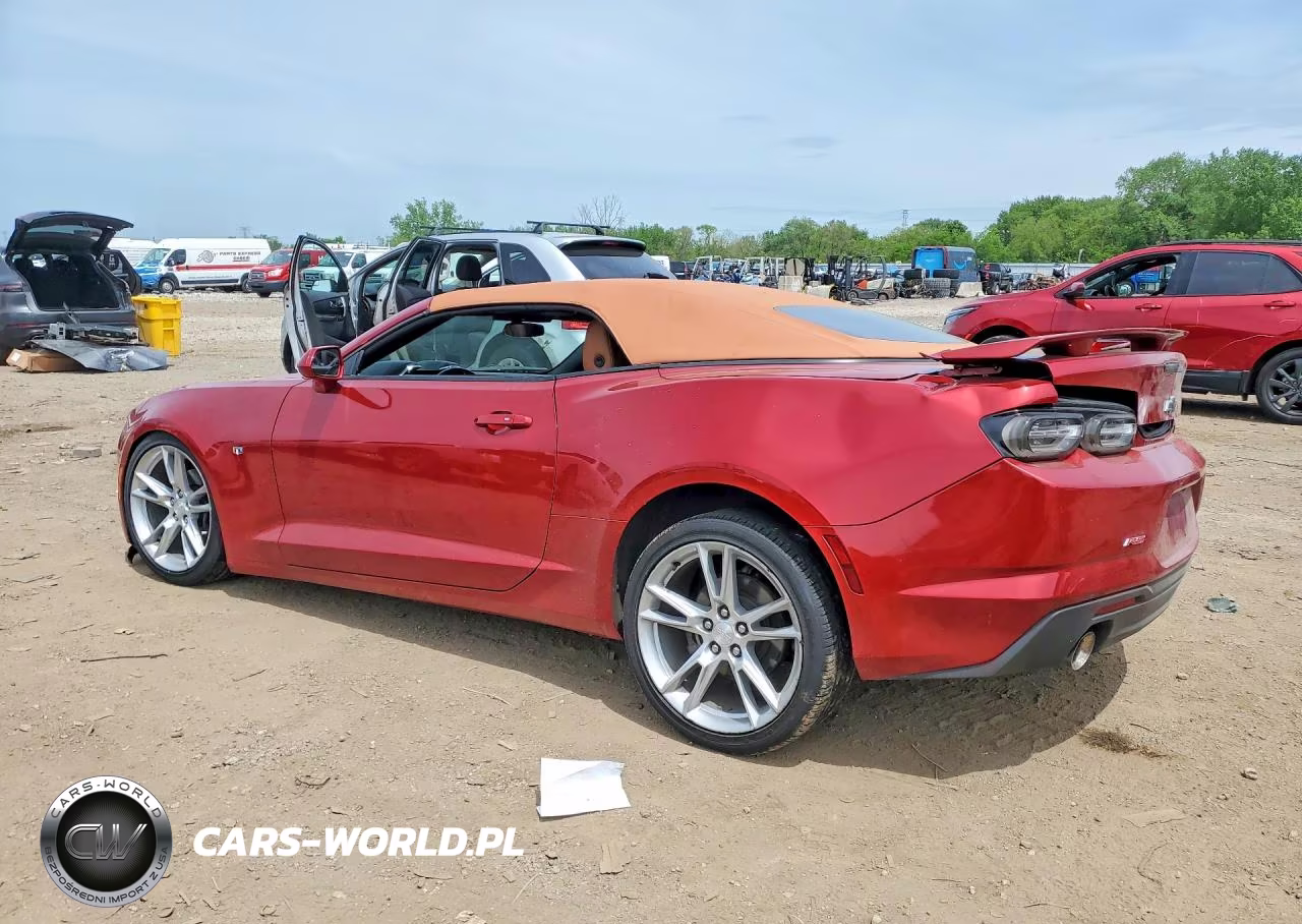 2019 Chevrolet Camaro Lt VIN:1G1FD3DSXK0138054 - 2