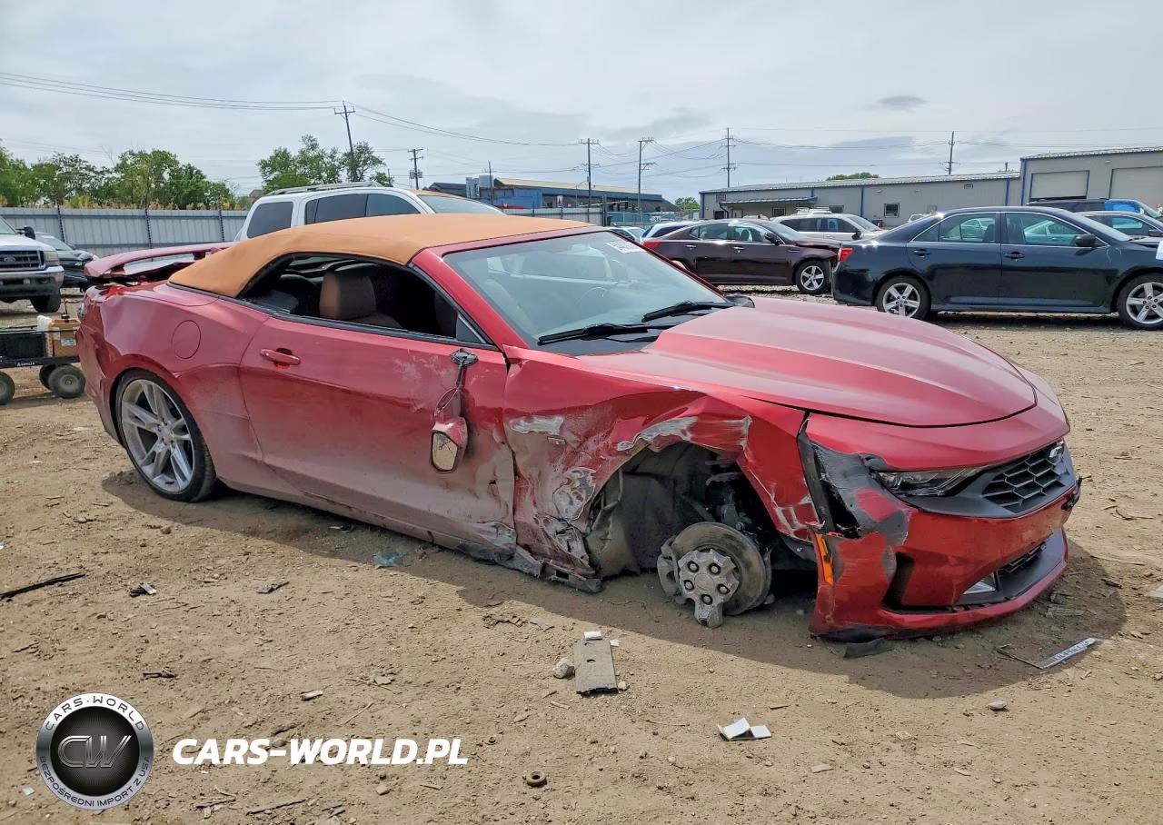 2019 Chevrolet Camaro Lt VIN:1G1FD3DSXK0138054 - 4